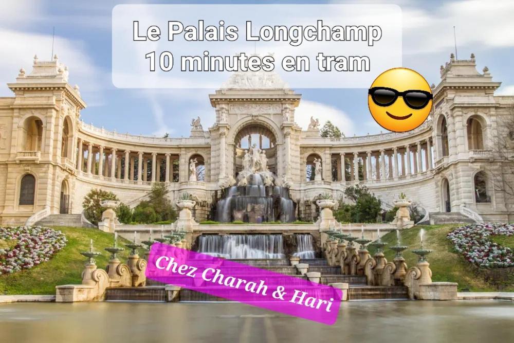 Sublime 2 Pieces Vue Incroyable Mer Et Tout Les Monuments De Marseille Bagian luar foto